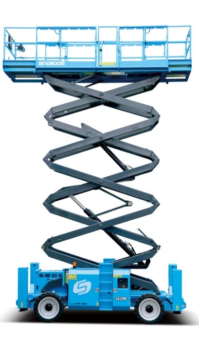 13 Metre Arazi Tipi Ak�l� 4x4 Makasl� Manlift